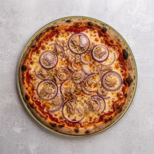 Tuna pizza