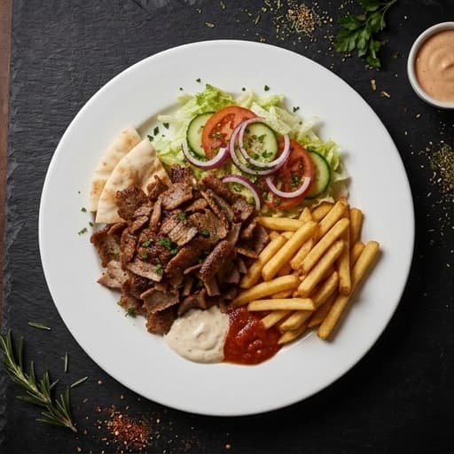 Kebabtallrik